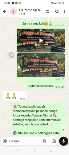 Testimonial Papan Bunga pasehkidul
